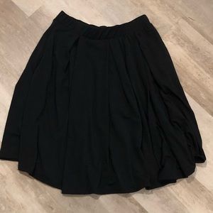 LuLaRoe Black Madison Skirt